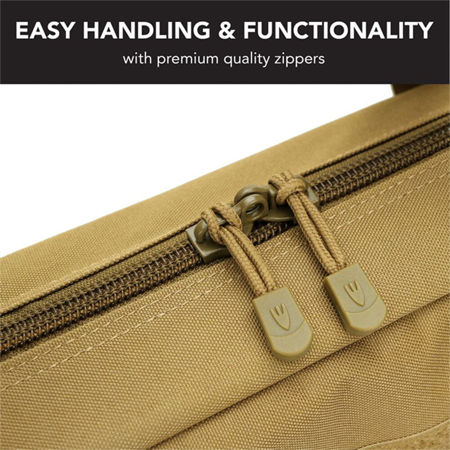 Evolution Gear 55 Inch Double Rifle Bag - Desert Tan