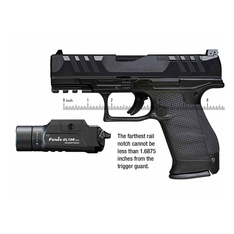 Fenix GL19R V2.0 Tactical Weapon Light