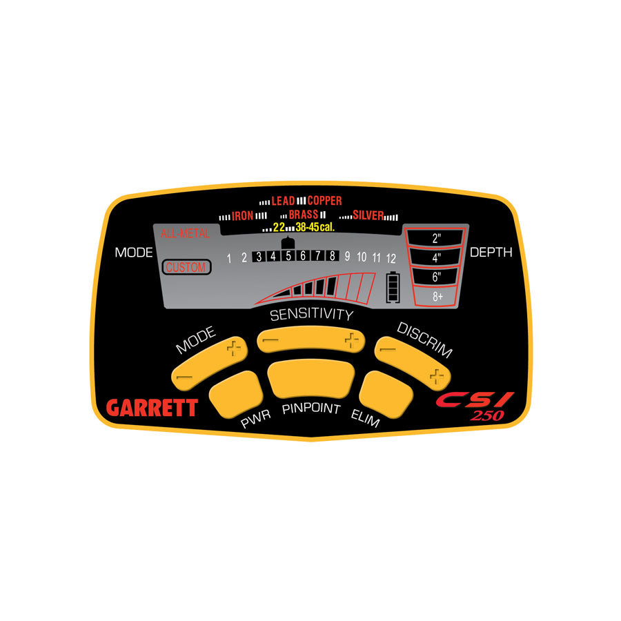Garrett CSI 250 Ground Search Metal Detector