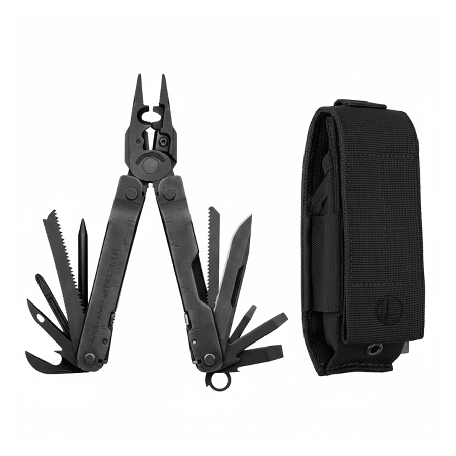 Leatherman Supertool 300 EOD Black w/ MOLLE Sheath