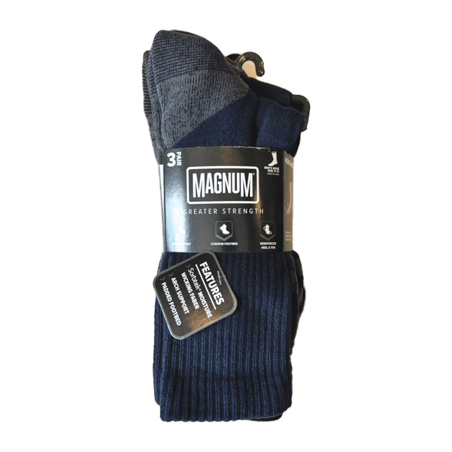 Magnum 3 Pack Performance Crew Socks Tactical Gear Australia Supplier Distributor Dealer