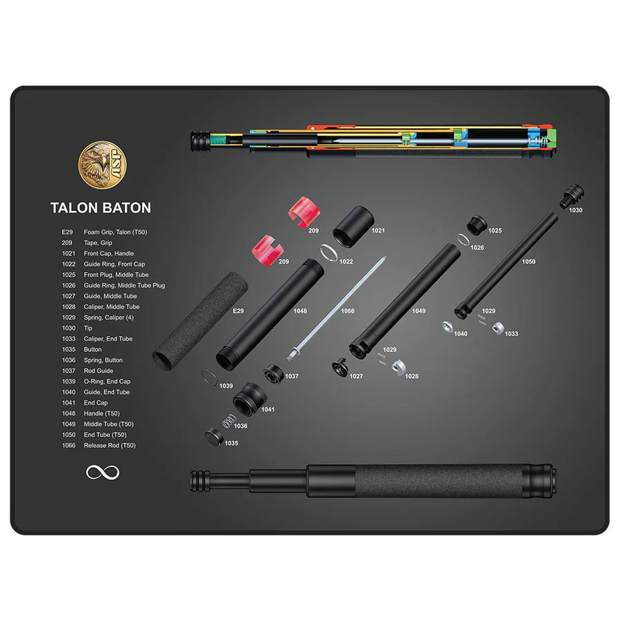 ASP Instruction Mat - Talon Baton
