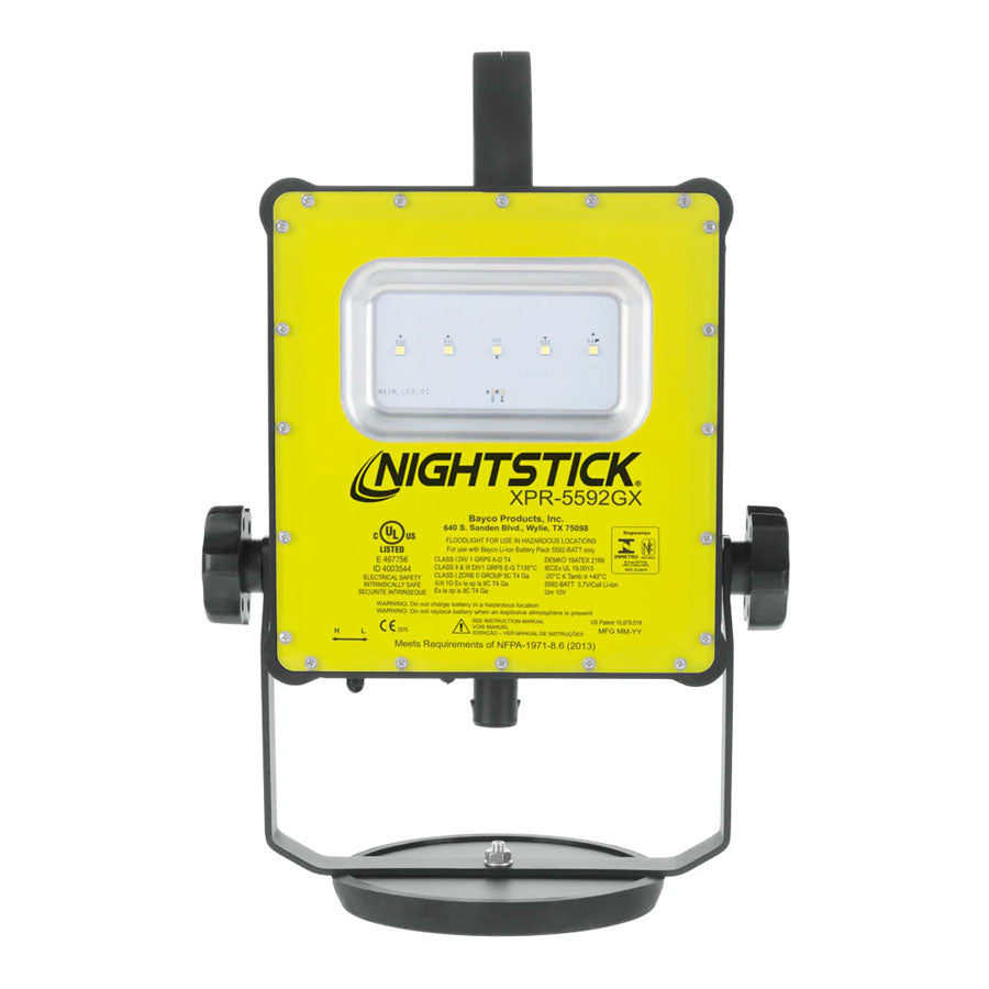 Nightstick XPR-5592GX Intrinsically Safe Rechargeable LED Scene Light with Magnetic Base