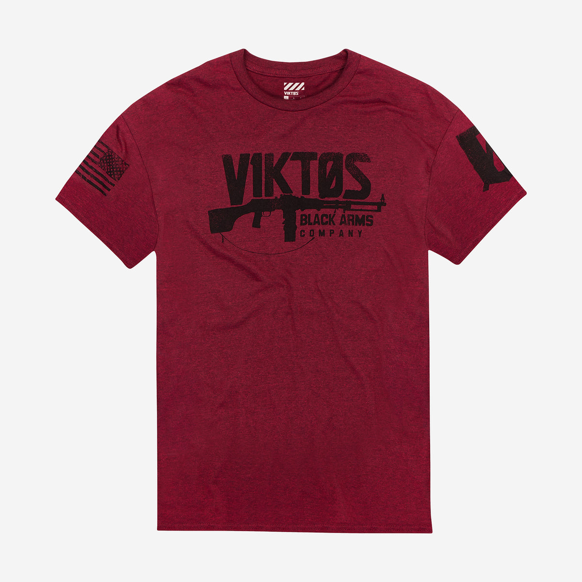 VIKTOS RPD Tee Red Heather