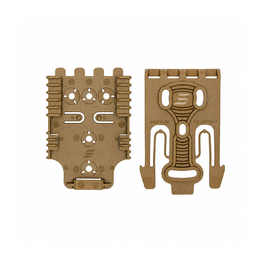 Safariland Quick Locking System Kit 2 - Plain Coyote Brown