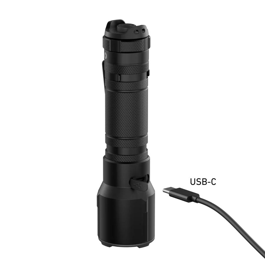 Ledlenser TT3R 1900 Lumens Rechargeable Tactical Flashlight