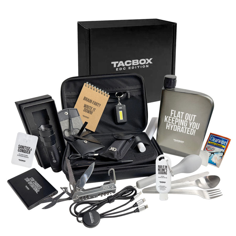 TacBox EDC Edition - Everyday Carry Essentials Complete System