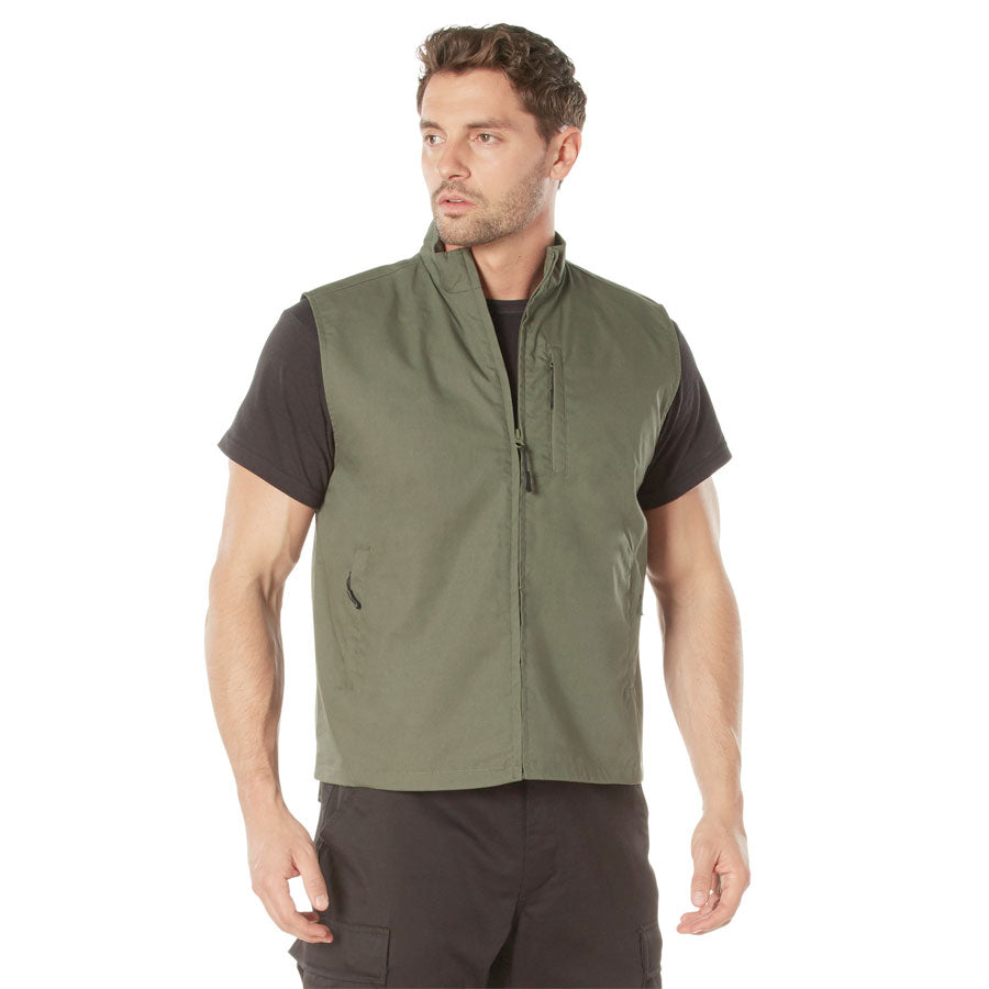 MilSpec Undercover Travel Vest Olive Drab