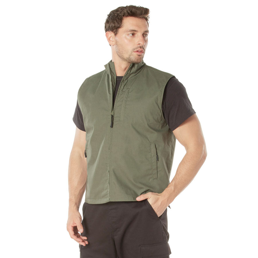 MilSpec Undercover Travel Vest Olive Drab