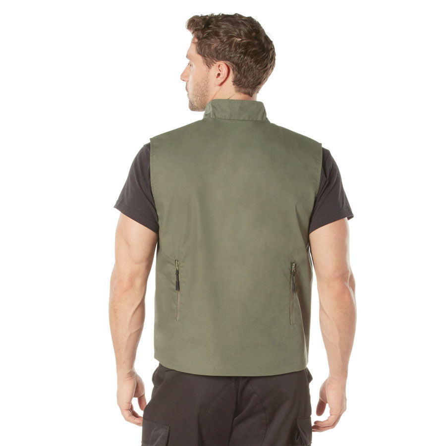 MilSpec Undercover Travel Vest Olive Drab