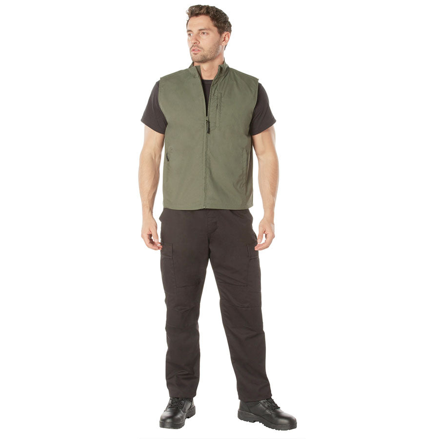 MilSpec Undercover Travel Vest Olive Drab