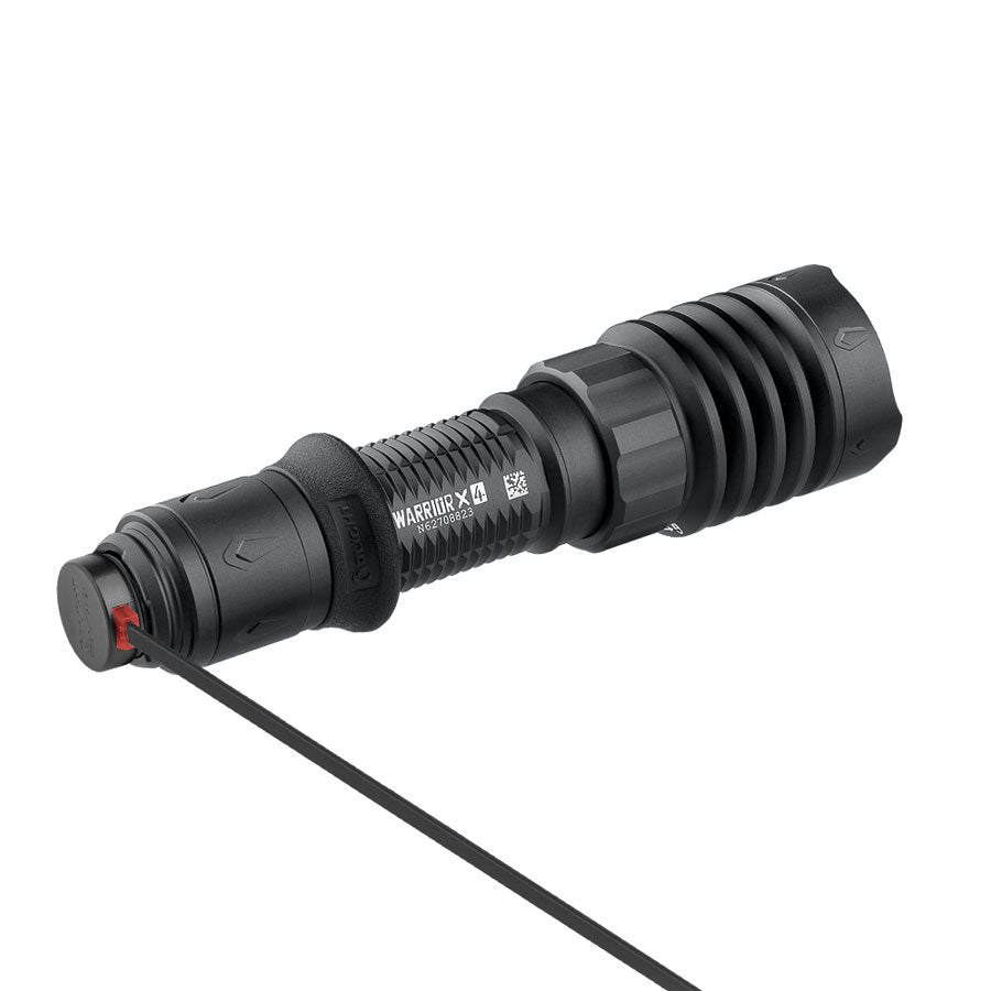 Olight Warrior X 4 Kit Rechargeable LED Tactical Flashlight Hunting Kit