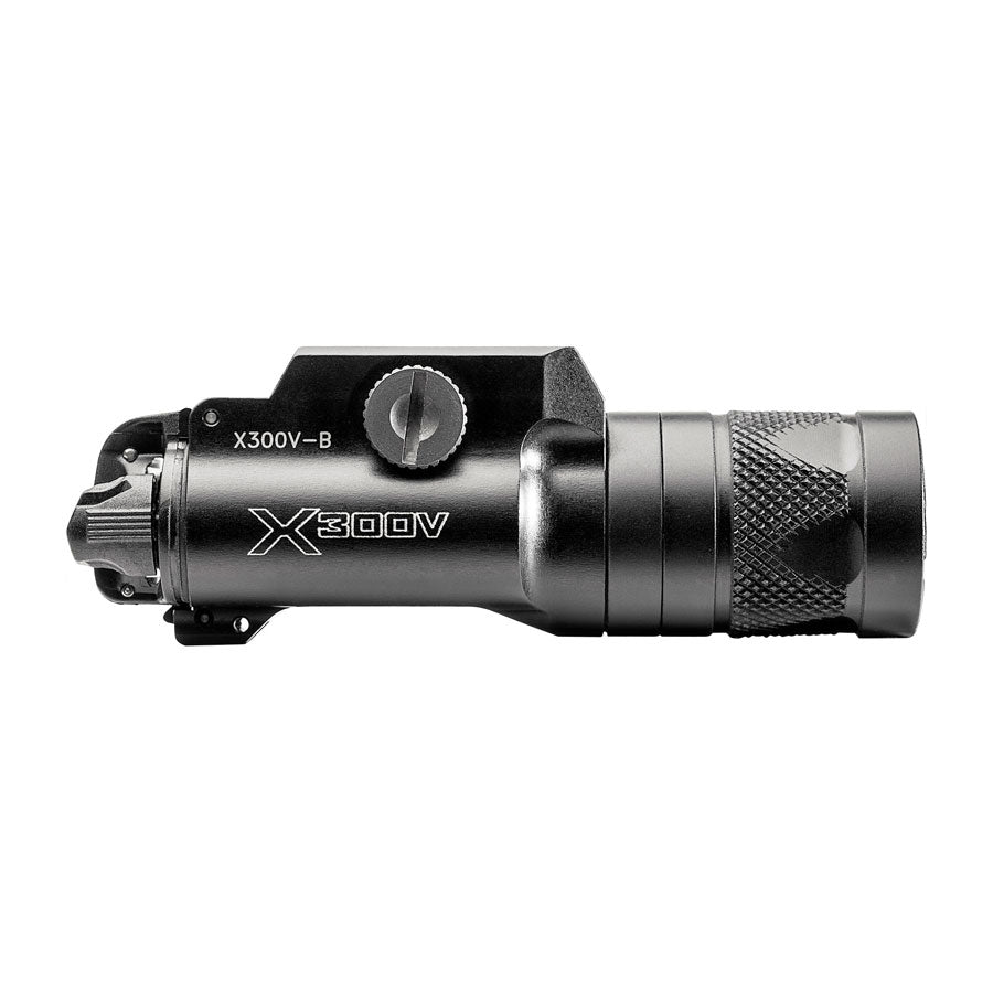 SureFire X300V-B WeaponLight Infrared / White LED Handgun WeaponLight with T-Slot Mounting System