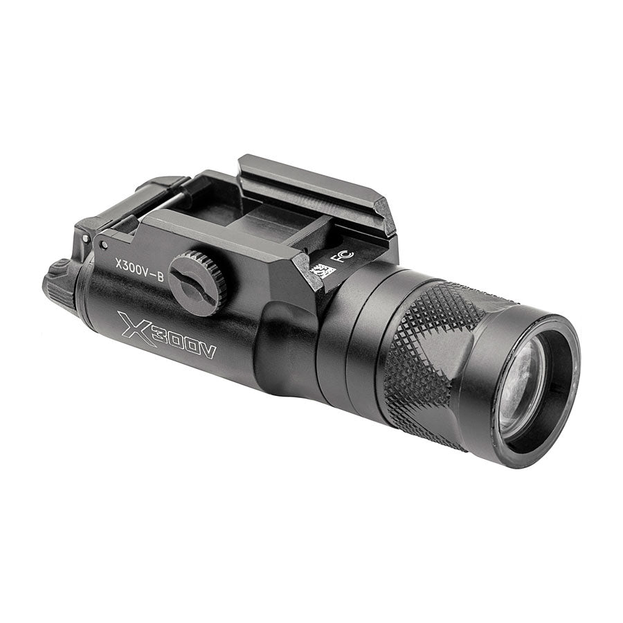 SureFire X300V-B WeaponLight Infrared / White LED Handgun WeaponLight with T-Slot Mounting System