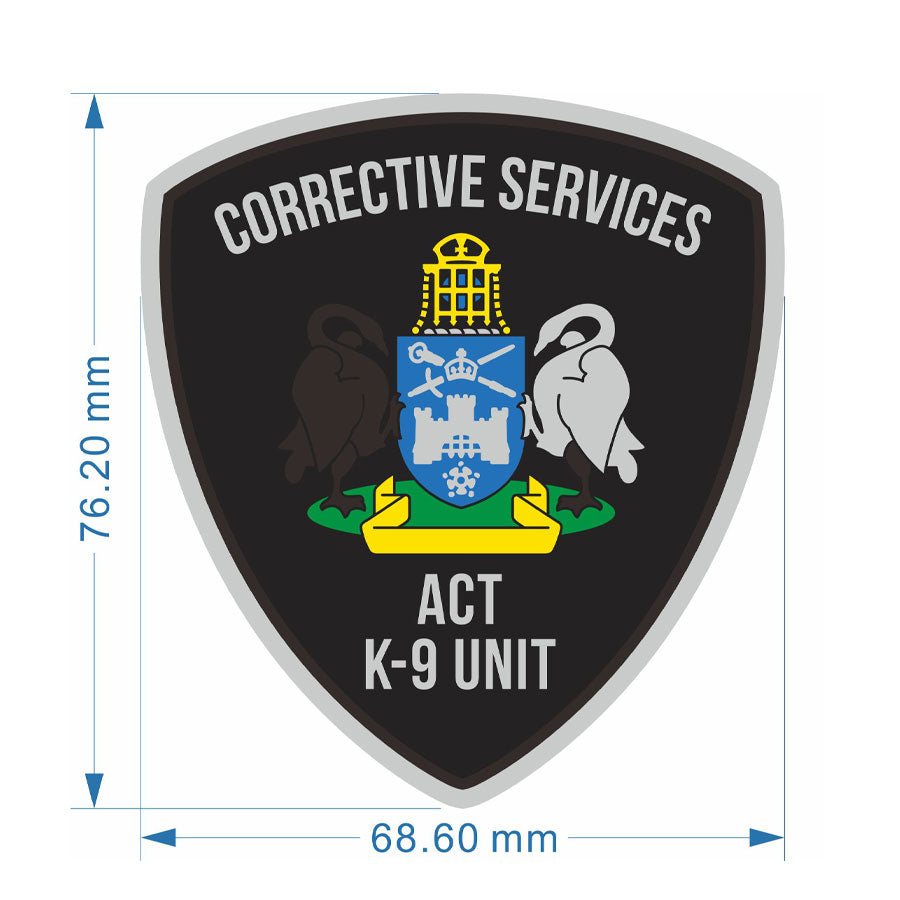 ACT K9 Corrective Services Patch