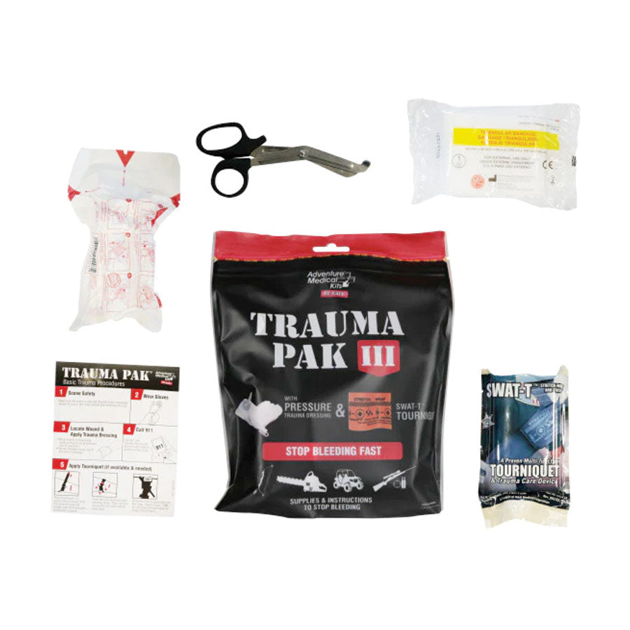 Adventure Medical Kits Trauma Pak III Trauma Kit Outdoor and Survival Adventure Medical Kits Tactical Gear Supplier Tactical Distributors Australia