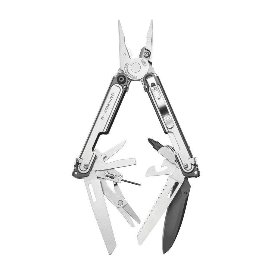 Leatherman Arc  Multi-Tool with Nylon Sheath – Silver-Box
