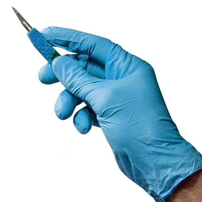 Arrowhead Forensics 4.5mil Nitrile Forensics Glove Blue Box of 100 Crime Scene Investigation Arrowhead Forensics Tactical Gear Supplier Tactical Distributors Australia