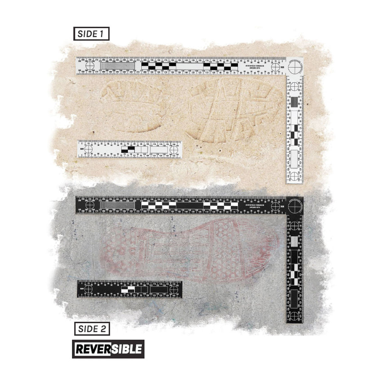Arrowhead Forensics "Bureau" Reference Scale Kit Crime Scene Investigation Arrowhead Forensics Tactical Gear Supplier Tactical Distributors Australia