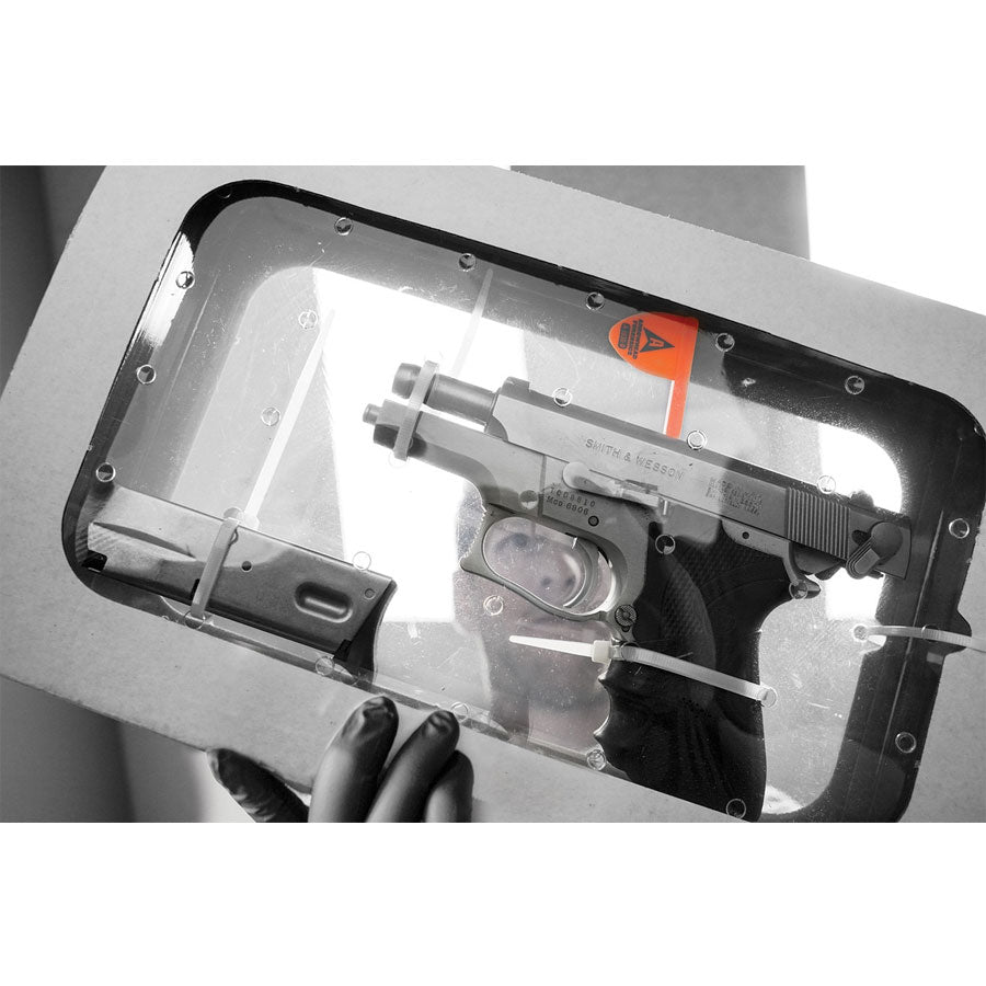 Arrowhead Forensics ClearView Weapons/Handgun Storage Kit 9" x 14.5" x 2.5" Crime Scene Investigation Arrowhead Forensics Tactical Gear Supplier Tactical Distributors Australia