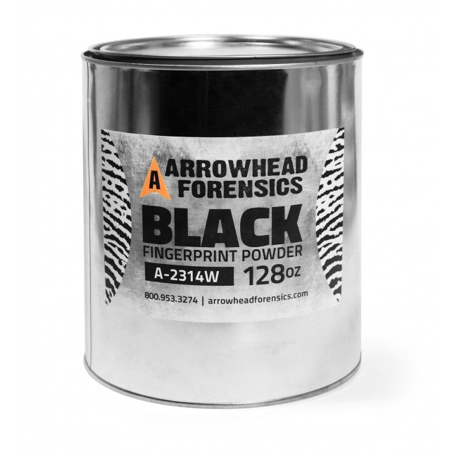 Arrowhead Forensics Fingerprint Powder Standard Crime Scene Investigation Arrowhead Forensics Black Latent 128oz Tactical Gear Supplier Tactical Distributors Australia