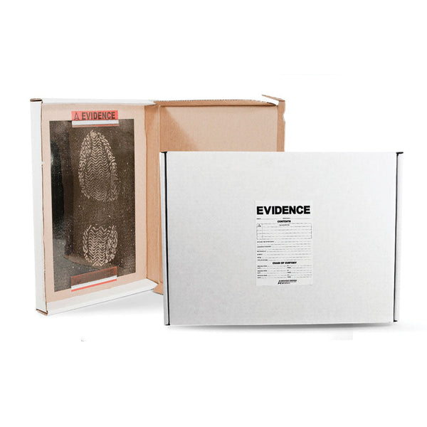 Arrowhead Forensics Impression Storage Box - 18L x 12H x 3D inches ...