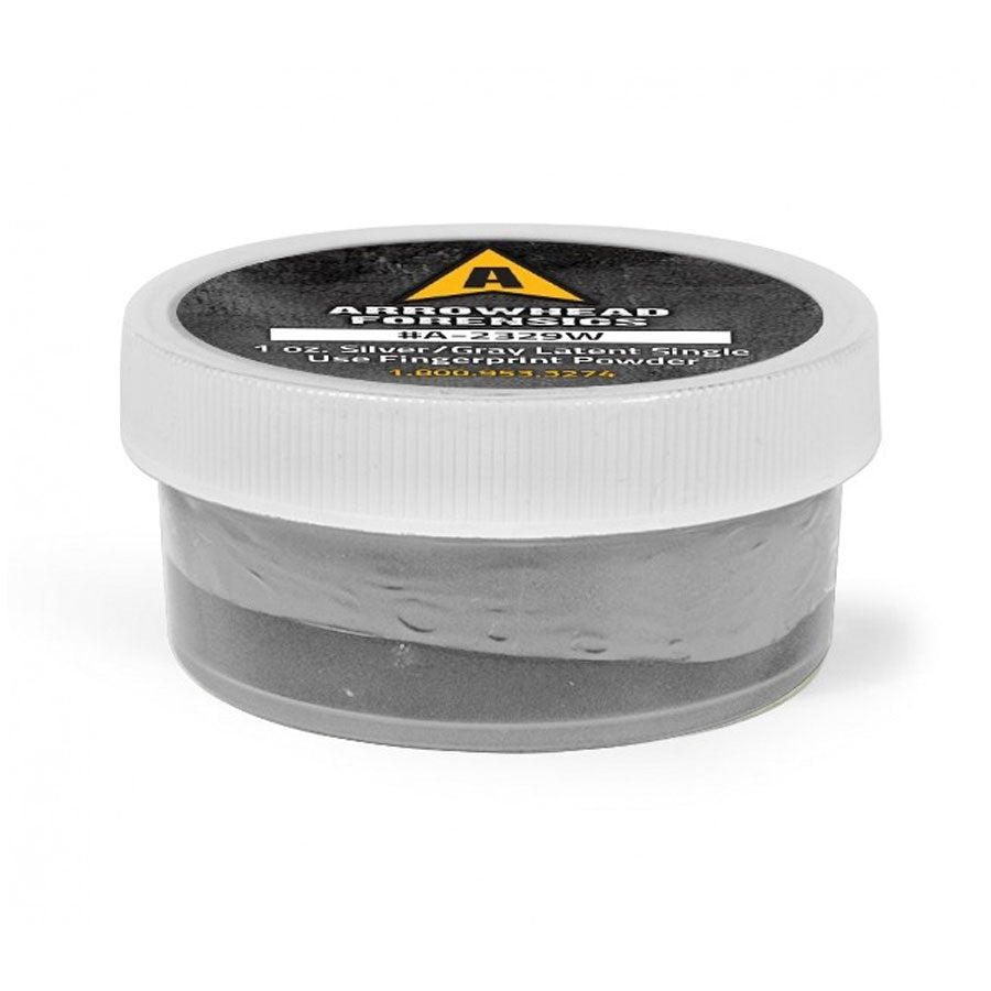 Arrowhead Forensics Single Use Fingerprint Powders Crime Scene Investigation Arrowhead Forensics Gray 1 oz Tactical Gear Supplier Tactical Distributors Australia