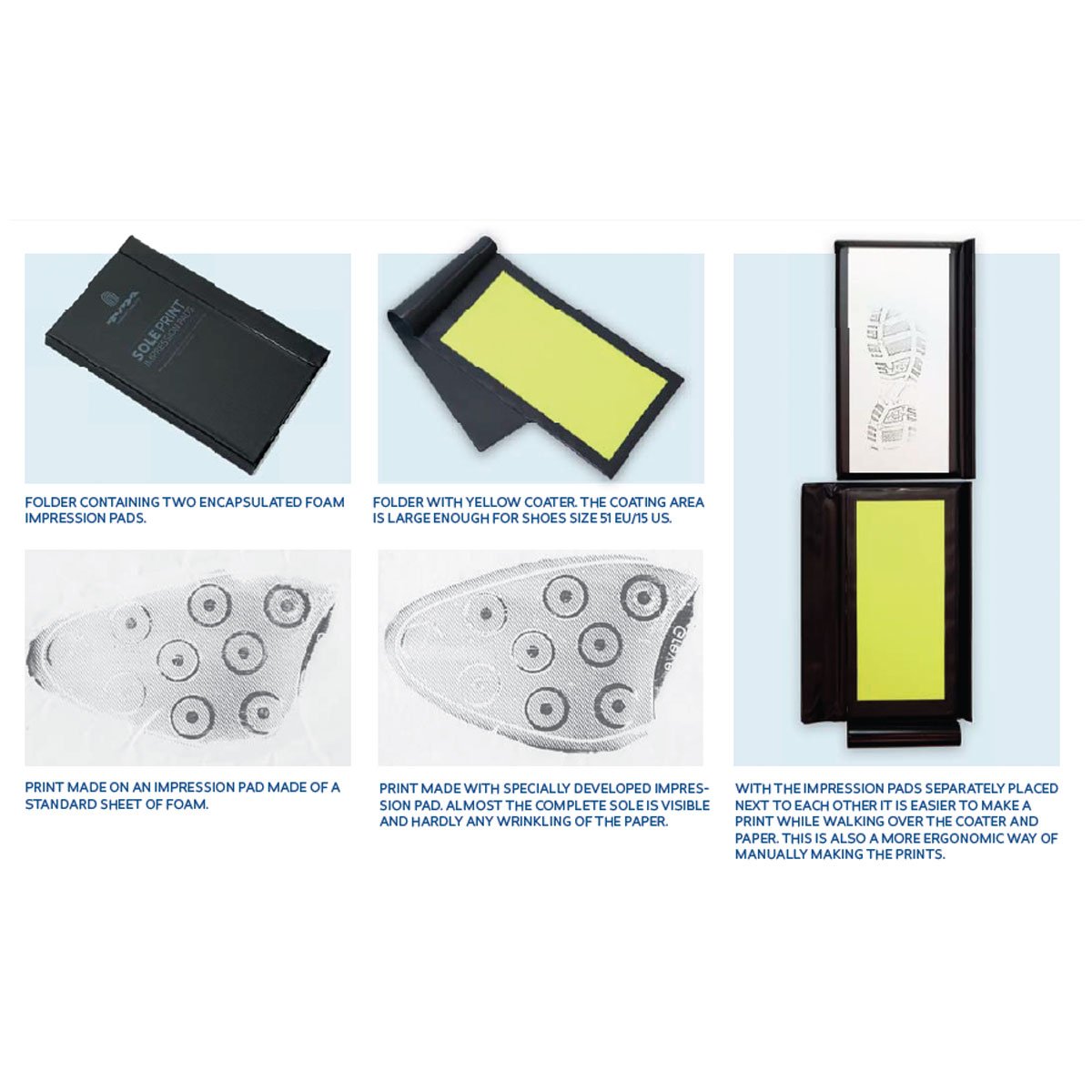 Arrowhead Forensics Sole Print Inkless Shoe Print Kit Crime Scene Investigation Arrowhead Forensics Tactical Gear Supplier Tactical Distributors Australia