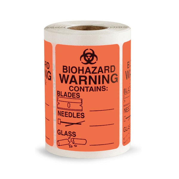Arrowhead SureSeal Biohazard Label 3x2in 250/roll | Tactical Gear AU