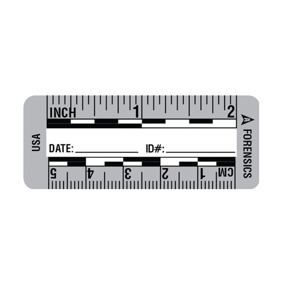 Arrowhead Forensics SureSeal™ Adhesive Photo Scales - Gray - 2"/5 cm - 200/roll Crime Scene Investigation Arrowhead Forensics Tactical Gear Supplier Tactical Distributors Australia