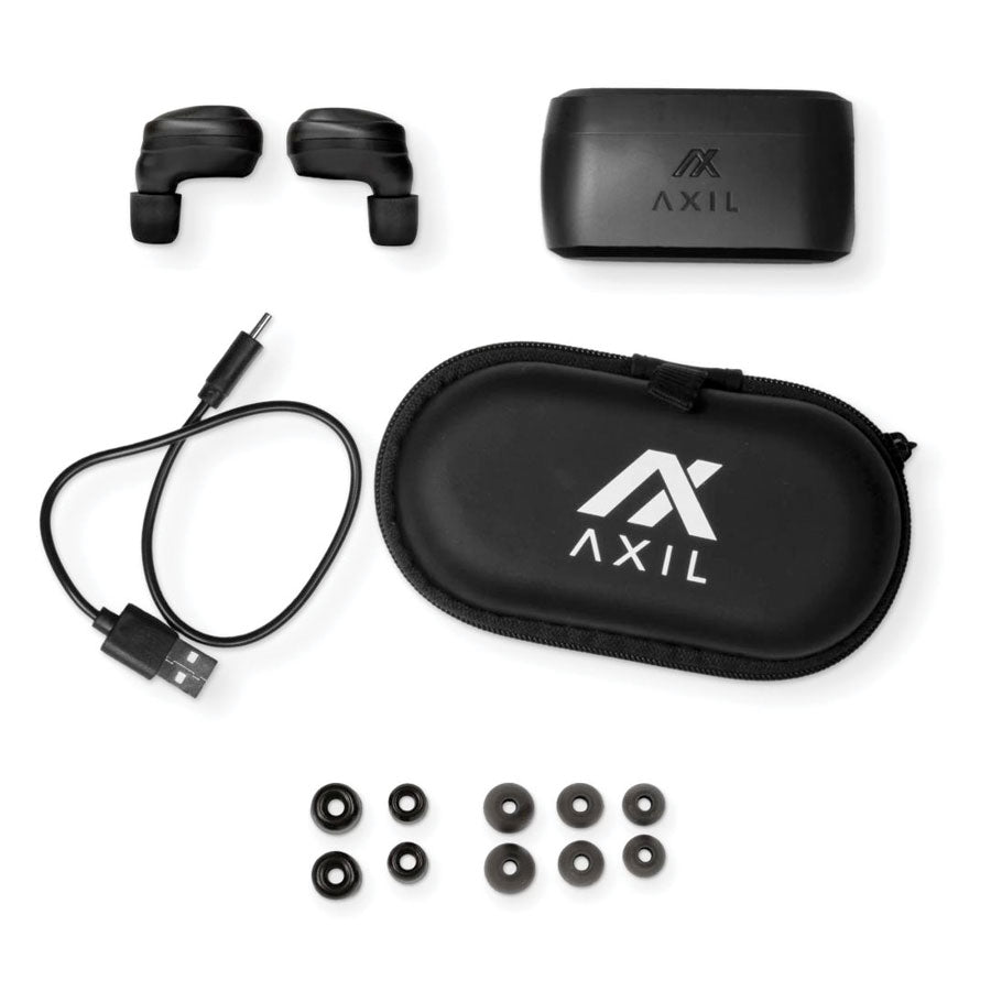 Axil XCOR Tactical Hearing Protection Earbuds with Touch Control and Bluetooth Hearing Protection Axil Tactical Gear Supplier Tactical Distributors Australia