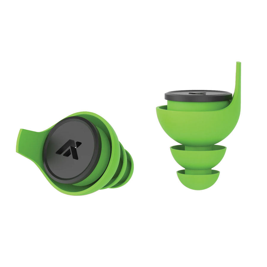 Axil XP Reactor Earplugs Hearing Protection Axil Green Tactical Gear Supplier Tactical Distributors Australia