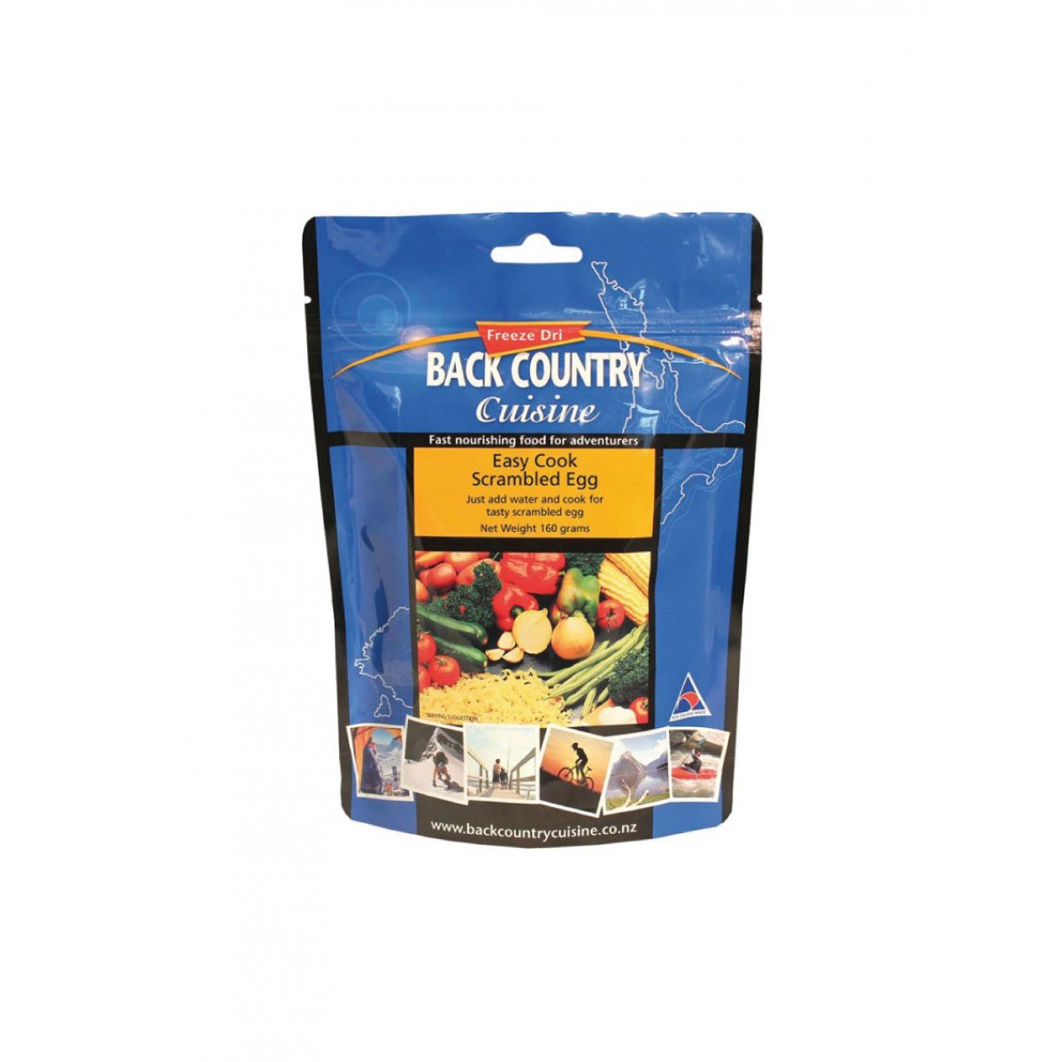 Back Country Cuisine Easy Cook Scrambled Egg - Pack of 10 Outdoor and Survival Products Back Country Cuisine Tactical Gear Supplier Tactical Distributors Australia