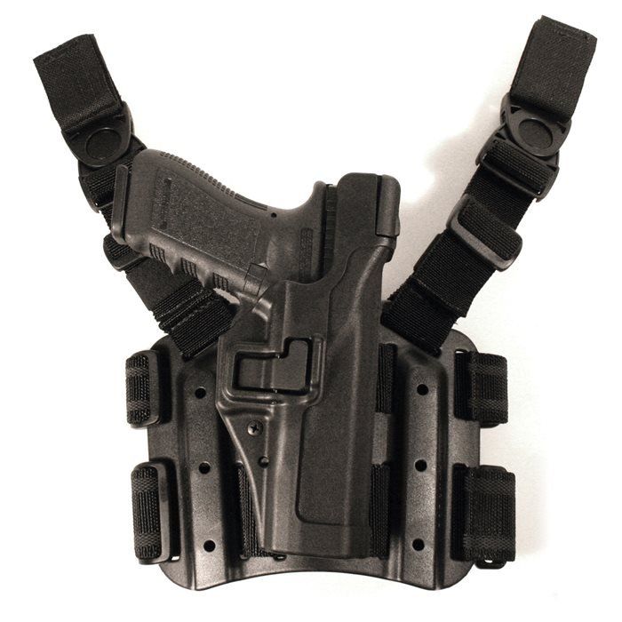 Blackhawk Level 3 Serpa Holster for Glock 17/19/22/23/31/32 Right Black Accessories Blackhawk Tactical Gear Supplier Tactical Distributors Australia