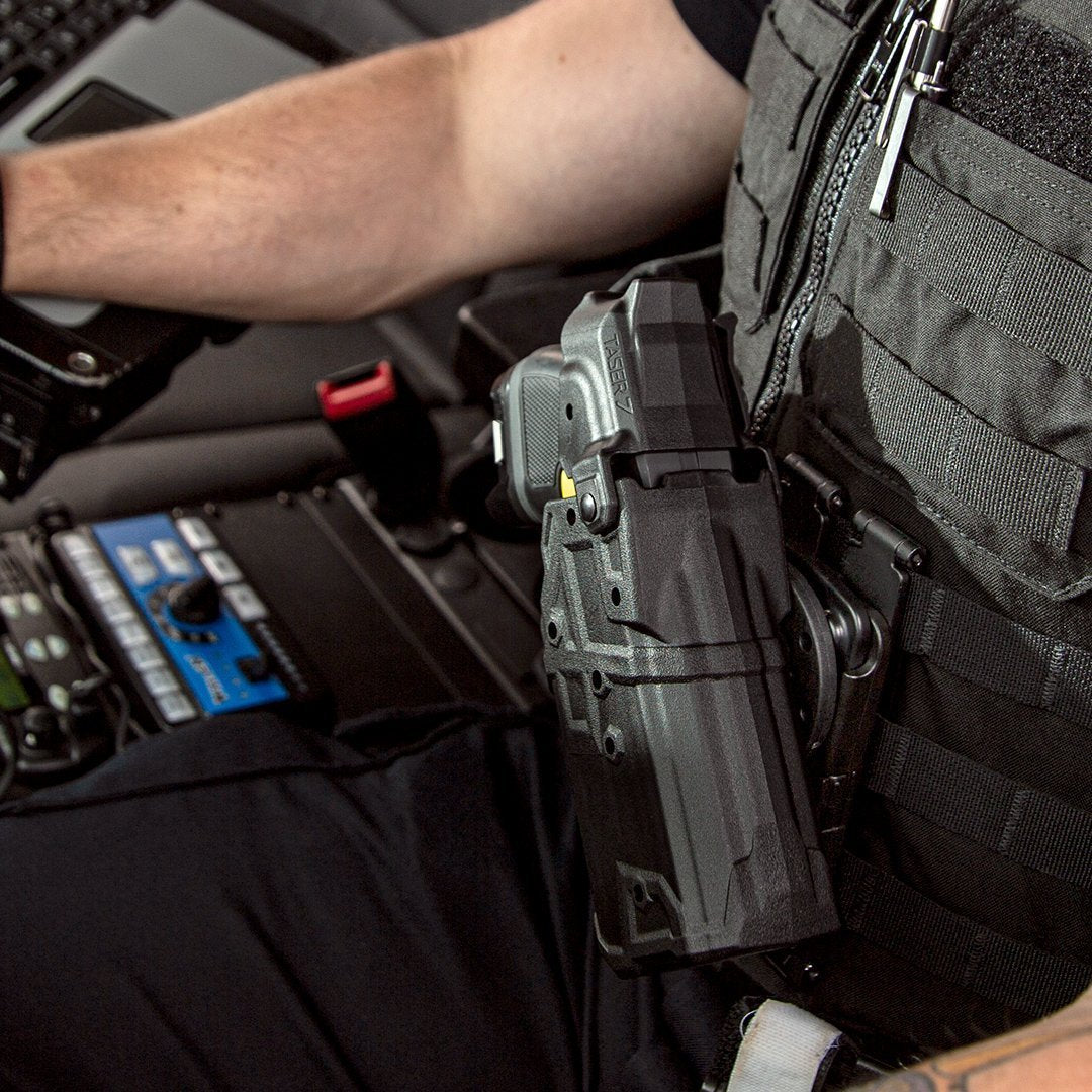 Blade-Tech Taser 7 Holsters Black Holsters Blade-Tech Holsters Tactical Gear Supplier Tactical Distributors Australia