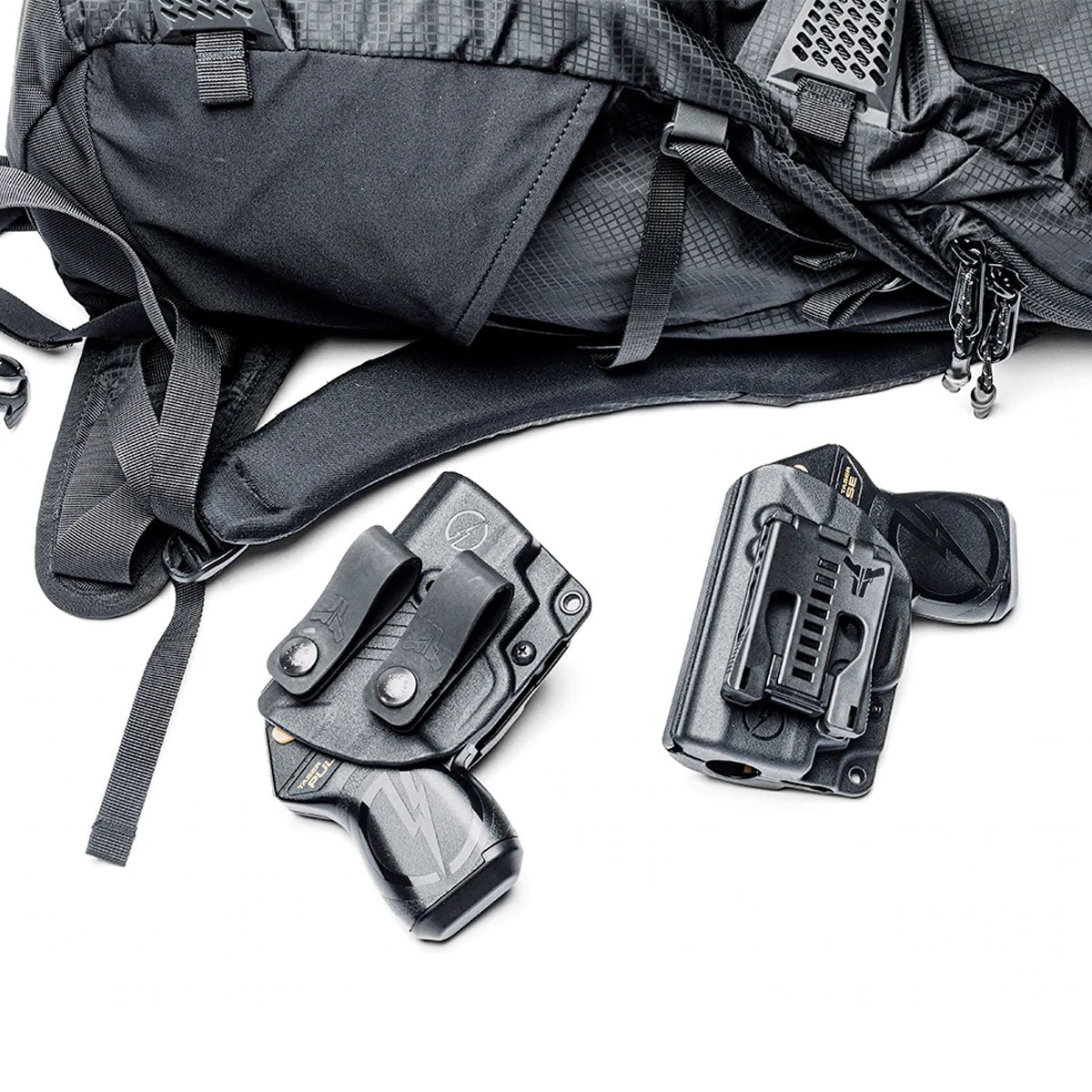 Blade-Tech Kydex OWB Holster For TASER Pulse & Pulse+ - Outside Waistband Carry With Adjustable Clip