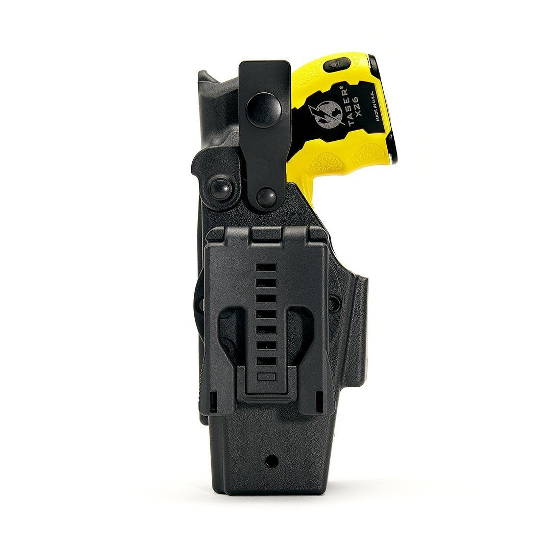 Blade-Tech Taser X26 Holsters Black Holsters Blade-Tech Holsters Tactical Gear Supplier Tactical Distributors Australia