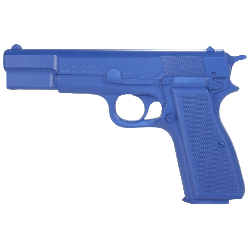Blue Training Guns - Browning Hi Power Pistol Color: Blue Weighted: No Training Gear Blue Training Guns Tactical Gear Supplier Tactical Distributors Australia