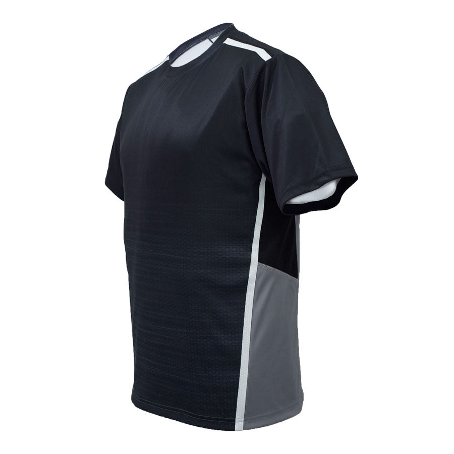 Bocini Sublimated Panel T-Shirt Black/Grey Tees Bocini Tactical Gear Supplier Tactical Distributors Australia