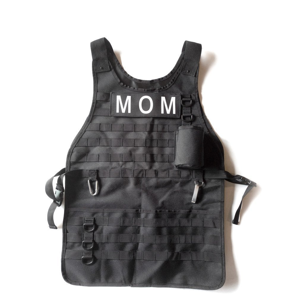 Combat Apron Caliber Gourmet Tactical BBQ Apron With Carabiner and Bottle Opener ...