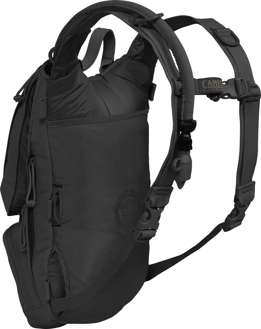 CamelBak Ambush 100oz Mil Spec Crux Hydration Plus Cargo Black Bags, Packs and Cases CamelBak Tactical Gear Supplier Tactical Distributors Australia