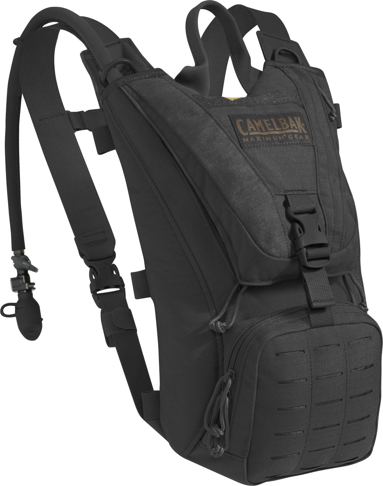 CamelBak Ambush 100oz Mil Spec Crux Hydration Plus Cargo Black Bags, Packs and Cases CamelBak Tactical Gear Supplier Tactical Distributors Australia