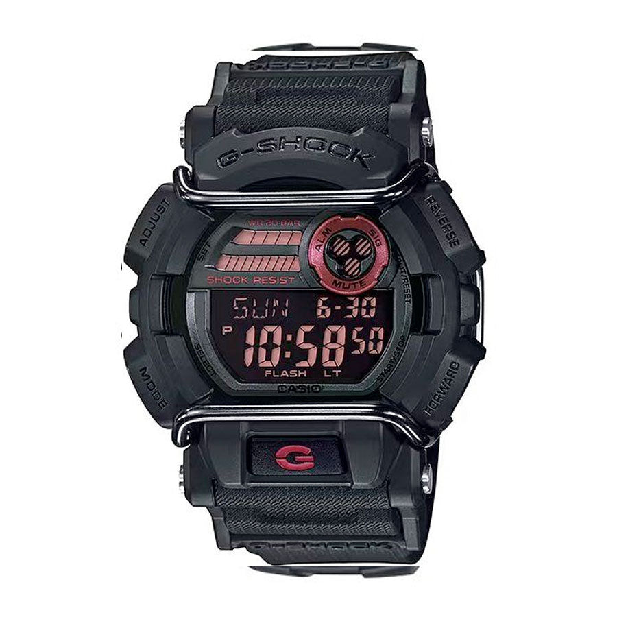 Casio G-Shock Classic with Flash Alert and World Time Watches Casio G-Shock Black/Red Tactical Gear Supplier Tactical Distributors Australia