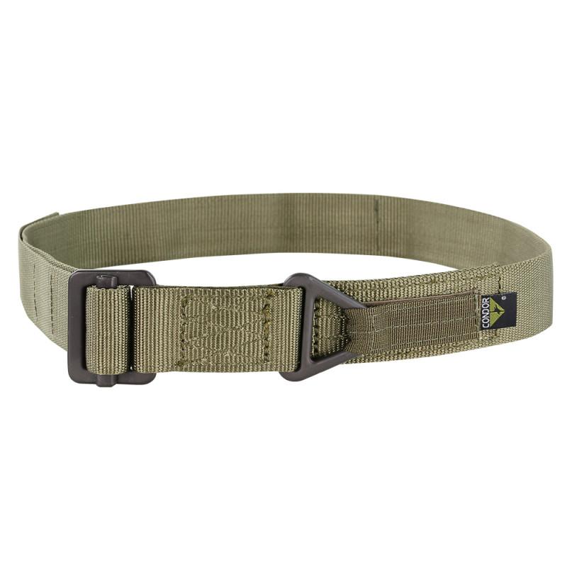 Condor 1.75 Inches Nylon Webbing Riggers Belt Accessories Condor Outdoor Tan Small/Medium: 42" Length (24"-32" Waist) Tactical Gear Supplier Tactical Distributors Australia