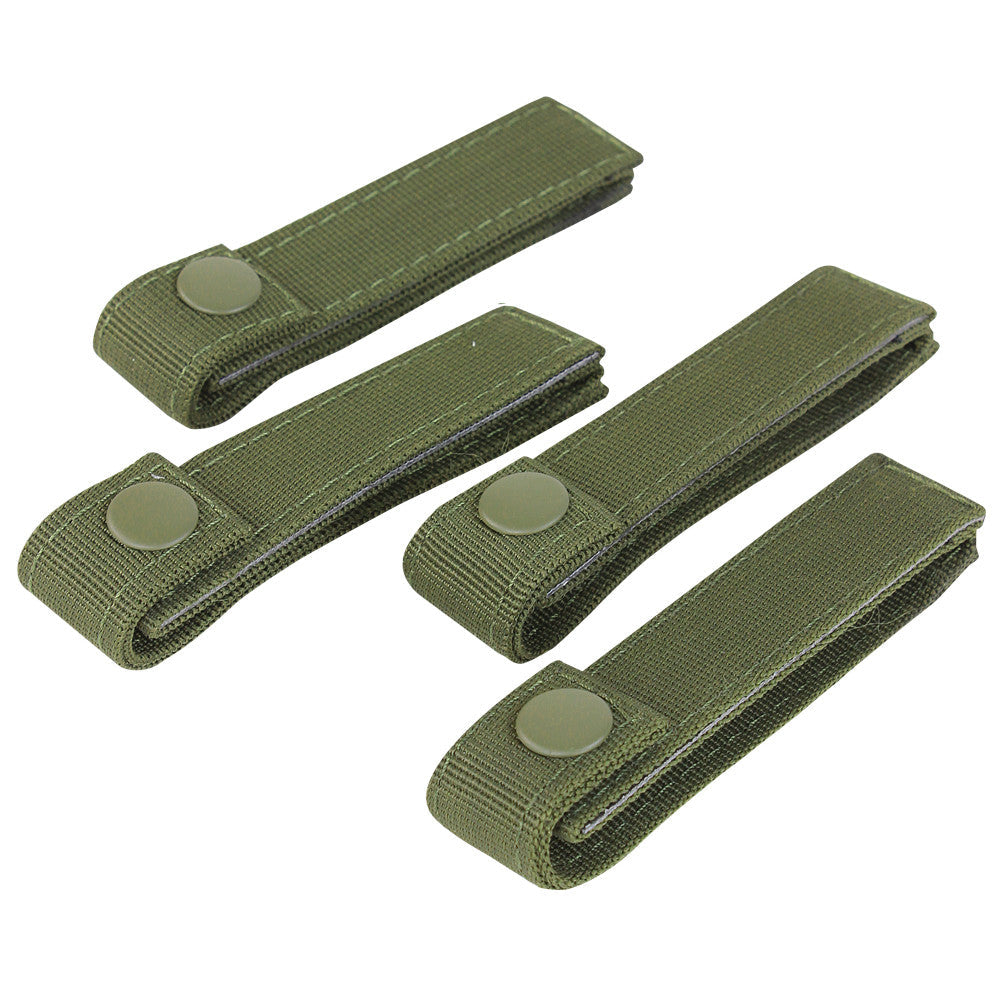 Condor 4 Inches MOD Straps - 4pcs/Pack Accessories Condor Outdoor Olive Drab Tactical Gear Supplier Tactical Distributors Australia