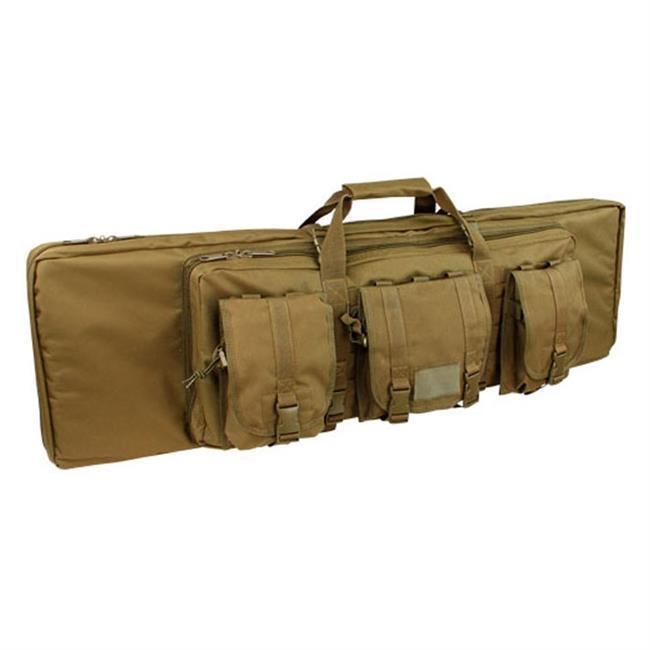 Condor 46" Double Rifle Case Bags, Packs and Cases Condor Outdoor Coyote Brown Tactical Gear Supplier Tactical Distributors Australia