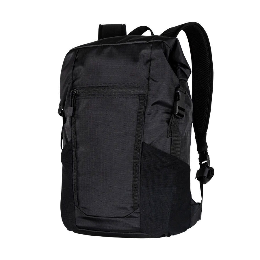 Condor Aero Roll-Top Pack Black Bags, Packs and Cases Condor Outdoor Tactical Gear Supplier Tactical Distributors Australia