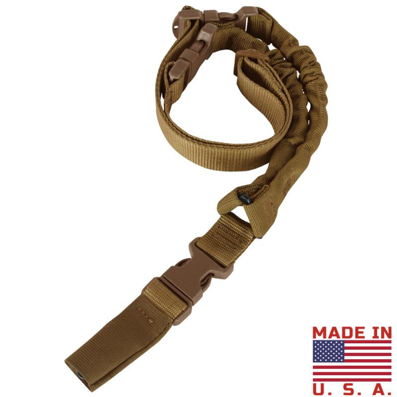 Condor Cobra One-Point Bungee Sling Accessories Condor Outdoor Coyote Brown Tactical Gear Supplier Tactical Distributors Australia