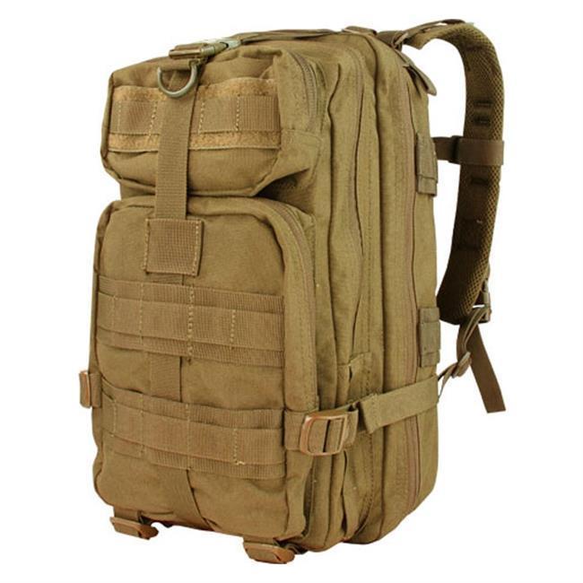 Condor Compact Assault Pack Bags, Packs and Cases Condor Outdoor Coyote Brown Tactical Gear Supplier Tactical Distributors Australia