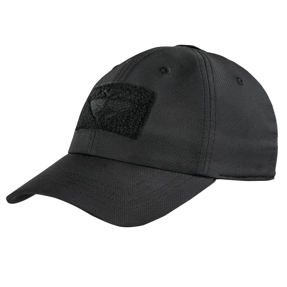 Condor Cool Mesh Tactical Cap Black Accessories Condor Outdoor Small/Medium Tactical Gear Supplier Tactical Distributors Australia